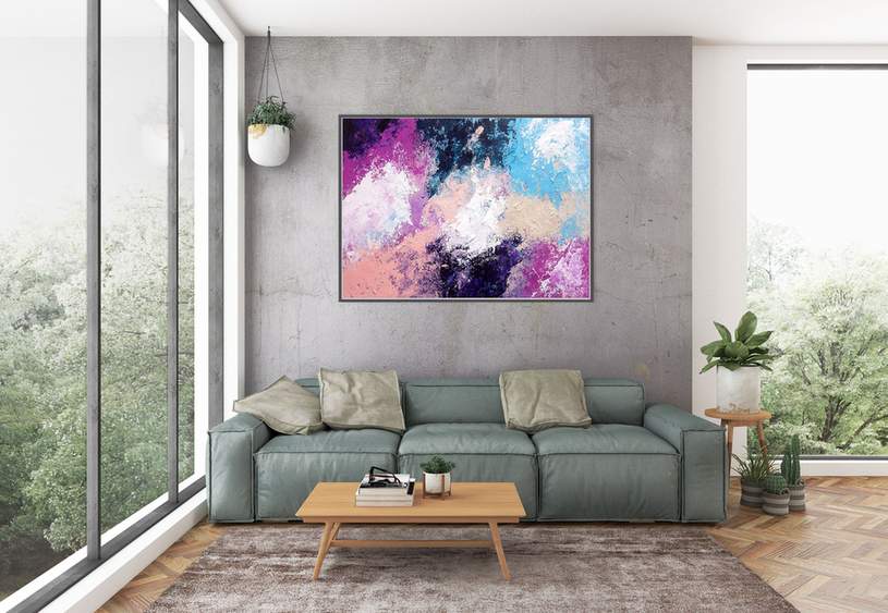canvas abstract wall art